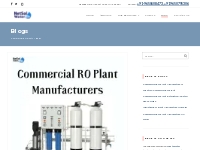 Blog:Commercial / Industrial RO Plants, Latest Technology,  