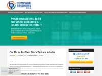 Best Stock Broker in India | Compare Brokerage Charges   Fees