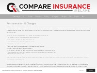 Fees Chargeable | Compare Insurance Ireland