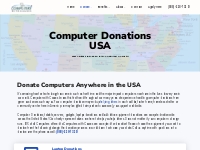 USA Computer Donation Program | Choose State | Tax Benefits