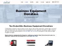 Donate Business Equipment and Electronics | Tax Deductible