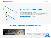 Why do Content Creators love Concrete CMS?