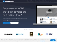 Concrete CMS is a free open source content management system