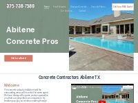            Concrete Contractors Abilene TX | #1 Trusted Concrete Co. i