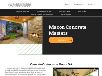       Concrete Contractors Macon GA | Call (478) 796-8300