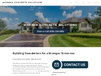 Marana Concrete Solutions - Home