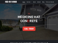            Concrete, Concrete Foundation Contractor, Medicine Hat, AB
