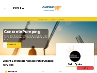       Australian Concrete Pumping