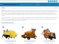 Products - Professional Concrete Pump Machine Manufacturer