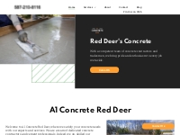            Concrete Services, Concrete Contractor, Red Deer, AB