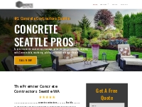 Concrete Seattle Pros | Concrete Contractors Seattle