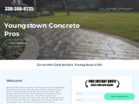            Concrete Contractors Youngstown OH - Call (330) 366-8235