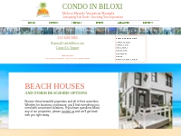 BEACH HOUSES-OTHER | Condos In Biloxi | Beach Houses For Rent