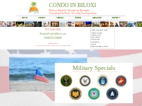 MILITARY SPECIALS | Condos In Biloxi | Condo Rentals