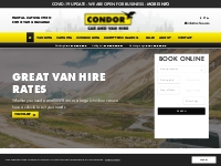 Edinburgh Car, Van & Minibus Hire | Condor Car & Van Hire