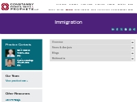 Immigration: Constangy, Brooks, Smith   Prophete, LLP