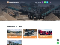 Mobile Crushing Plants - Constmach