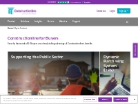 Constructionline Buyer Services - Case Studies, Knowledge Base, Assess