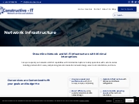 Customized Network Infrastructure Solutions - Constructive IT