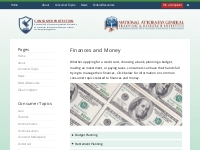 Finances and Money - Consumer Protection