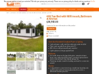 40ft Two Bed with WIR in each, Bathroom   Kitchen - Container Domes   