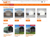 Our Products | Shop Our Range | Container Domes   Shelters