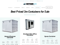 3m Container For Sale and Rental | 🎖️ Best Prices