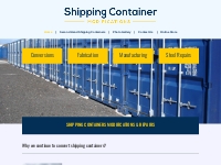 Shipping Container Modifications | The Worlds Premier Self Storage Fab