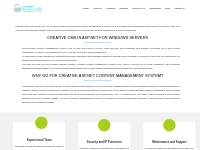 Asp.net Custom CMS - Enterprise Content Management System
