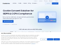 Cookie Consent for GDPR   CCPA Compliance - CookieYes