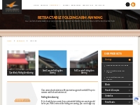 Folding Arm Awnings Melbourne | Retractable Awning - Coolabah Shades