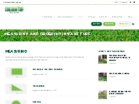 Instant Turf Advice - How To Measure Your Instant Turf
