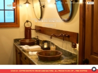 Copper Sinks: Handcrafted Bathroom, Kitchen, Bar Sink - Copper Alchemy