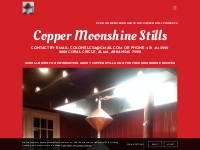 Copper moonshine stills, distillers, distillation equipment, whiskey R