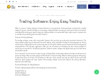 Trading Software: Enjoy Easy Trading In Dubai