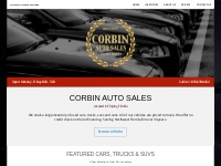 Corbin Auto Sales in Chipley, Florida