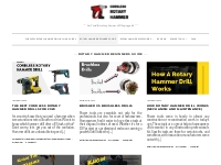 Rotary Hammer Beginners Guide Archives - Cordless Rotary Hammer