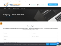 Enquiry - Book a Repair - Core Concept Computer Services