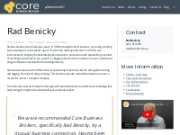 Rad Benicky | Core Business Brokers Sydney