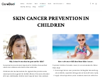            Childrens Health Skin Cancer and Melanoma for Kids