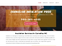 Insulation Services | Insulation Contractors | Cornelius NC