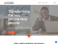 Cornerstone OnDemand Foundation | Transforming the way people help peo