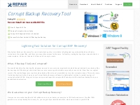 Corrupt Backup Recovery to Repair   Restore Windows BKF Files