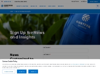  Sign Up for News and Insights | Crop Protection | Corteva Agriscience