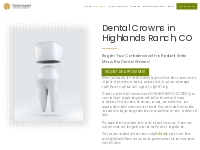 Dental Crowns In Highlands Ranch, CO | Cottonwood Dental Group