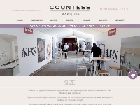 Size - Countess Marquees