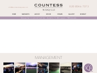 Event Management - Countess Marquees