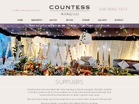 Suppliers - Countess Marquees