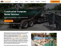 Construction Dumpsters - Fast   Affordable Dumpster Rentals