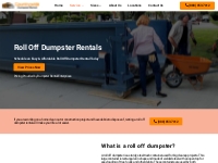 Roll Off Dumpsters - Fast   Affordable Dumpster Rentals